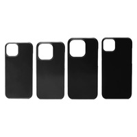 Coque de téléphone portable IP14 en PC mat style peau, avec protection antichoc et design épuré