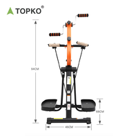 TOPKO Entraînement à domicile Entraîneur de vélo d'exercice Exerciseur de pédale personnalisé pour la récupération des membres supérieurs/inférieurs Entraîneur durable à usage domestique