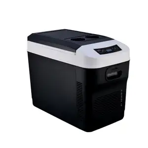 28Liter Horizontal Semiconductor Car Fridges Portable AC/DC Powered Thermoelectric System Cooler And Warmer For Cars Homes