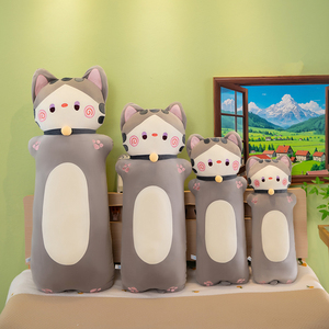 Long <b>Cat</b> <b>Plush</b> Pillow - Super Soft Hugging Toy for Kids, Cute Cartoon Stuffed Animal & Sleeping Companion - Product Image 6