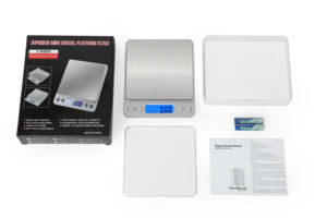Bilancia Digitale Elettronica Multifunzione da Cucina con Ricarica USB, Precisione 0,01g, Capacità 1Kg/2Kg/3Kg - Product Image 3
