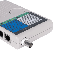Probador de línea multifunción Cuatro en Uno RJ45, cable de red de línea telefónica RJ11, cable coaxial BNC, buscador de disyuntor etwork