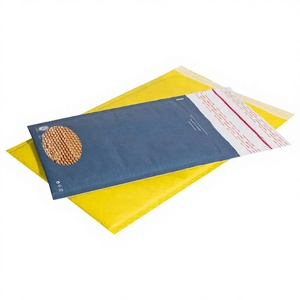 Tailles personnalisées écologiques compostables recyclées en nid d'abeille Kraft enveloppes à bulles sacs en papier expédition fragile pour montres - Product Image 1