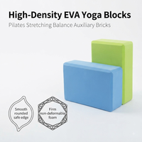 Bloc de yoga en mousse EVA haute densité, écologique, couleur personnalisable, léger, antidérapant, pour le soutien des exercices de Pilates en profondeur