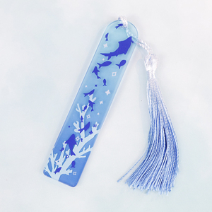 Tùy chỉnh dày rõ ràng Acrylic tua Mặt dây chuyền Bookmark nhựa thăng hoa trống cho cá nhân đánh dấu - Product Image 3