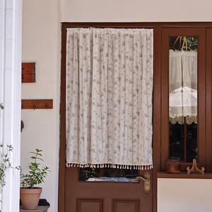 <span class=keywords><strong>Rideau</strong></span> de porte pour usage domestique, sans perçage, décoration de café et de maison d'hôtes, cloison de style japonais, en polycoton, motif floral, pour <span class=keywords><strong>armoire</strong></span> - Product Image 3
