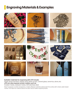 Máquina Láser Portátil y Manual <span class=keywords><strong>LaserPecker</strong></span> <span class=keywords><strong>2</strong></span>, Grabador Láser de Alta Precisión para Acero Inoxidable - Product Image 4