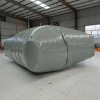 10000 litres PVC bâche oreiller souple réservoir de stockage d'huile pliable gonflable vessie flexible pour une utilisation en extérieur