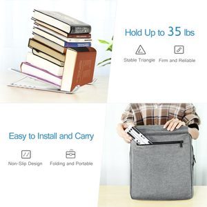 Laptop <b>Stand</b> Laptop Holder Riser Computer <b>Tablet</b> <b>Stand</b> Adjustable Aluminum Ergonomic Foldable Portable Desktop Holder Com - Product Image 5