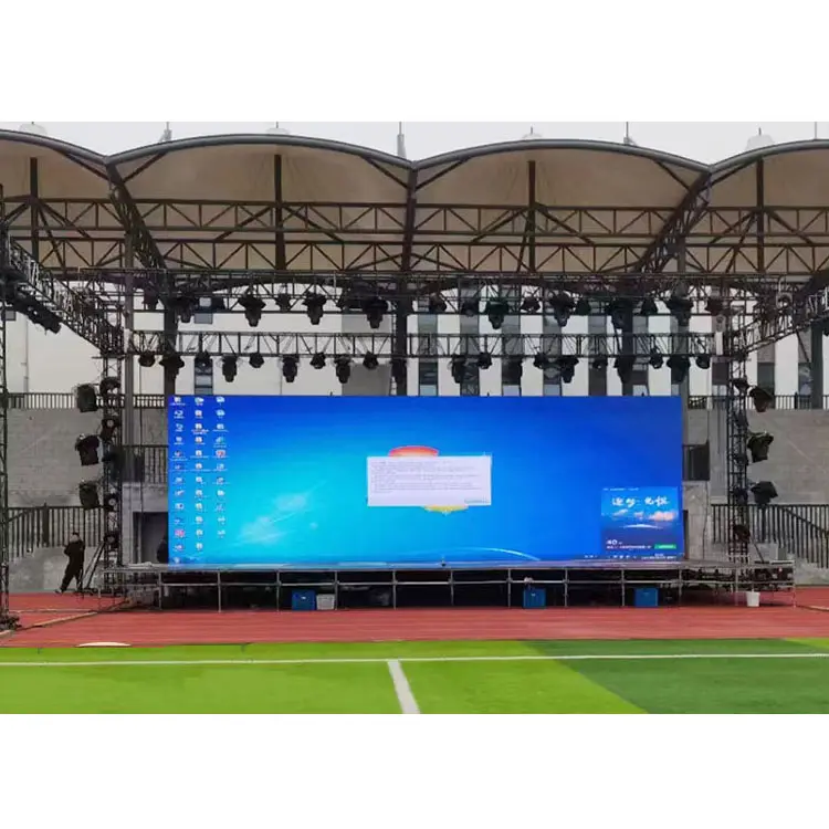 " golden SUpplier Outdoor Bus Flash Waterproof Full Color Football Advertise Poster Panel Led Screen Video Wall Hd Led Display