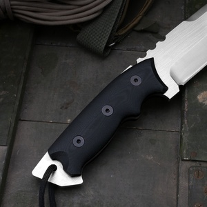 Navaja de Bolsillo Táctica Personalizable para Supervivencia, Hoja de Acero Inoxidable, Mango G10, Hoja Fija, 1 Año de Garantía, Uso Industrial - Product Image 3