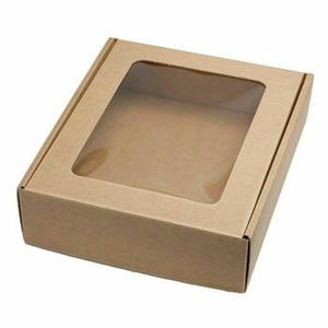 Tùy Chỉnh Các Tông Quà Tặng Bao Bì Tuck Top Hộp UV Cửa Sổ Mẫu Bốn Màu In Vật Liệu Tái Chế Phong Cách Hiện Đại Kẹo Hộp - Product Image 3