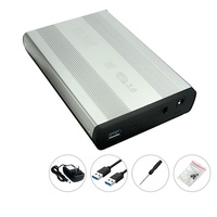 3.5 "in alluminio SATA Hdd custodia USB 3.0 custodia esterna per Desktop disco rigido da 3.5 pollici