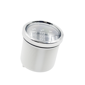 Jauge numérique multifonctionnelle 3-en-1 52MM 9-32V avec cadran noir pour température de l'eau / réservoir de stockage / voltmètre - Product Image 3