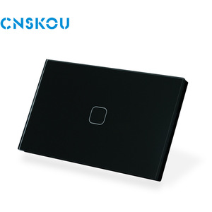 Cnskou Dimmer Switch 110-240V 1 Channel Touch Glass Panel For Home Office Renovation - Product Image 2