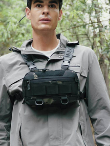 Mochila de Pesca Multifuncional Ligera de Nailon para Hombre y Mujer, Bolsa de Pecho para Deportes al Aire Libre, Camping, Pesca con Mosca - Product Image 5