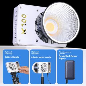 Éclairage continu pour photographie, lampe vidéo de poche 100W, lumière douce COB, lumière LED <span class=keywords><strong>RGB</strong></span> portable, lumière de remplissage photo - Product Image 1