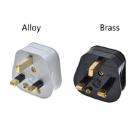 UK 3pin Plug Fuse Plug Top 13A 250V BS 3 Pins Connecteur Fusible Type-G Câblage électrique Cordon d'alimentation Prise pour câble d'appareil