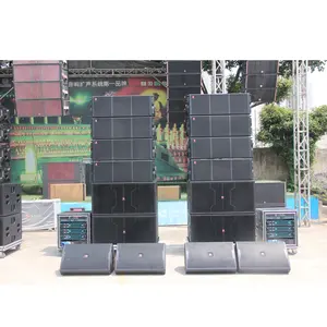 Dual 12 Inch Passive Line Array Sound System Concert Crusade Stadium Speaker