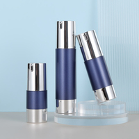 Processus de galvanoplastie Bouteille en plastique 15ml 30ml 50ml Multi Specification Airless Cosmetic Container Skin Care Pump Bottle
