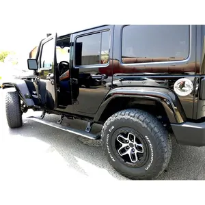 KSCPRO Off-Road Phong Cách Điện Side Steps Retractable Chạy Ban Cho Jeep Wrangler JL JK 2DR 4DR