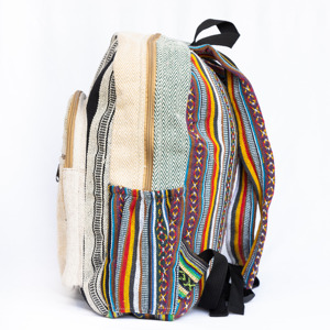 Borsa di canapa fatta a mano elegante ed ecologica borsa con cerniera borsa antifurto unica per avventurieri che trasportano zaini sportivi Casual - Product Image 4