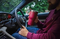 Gobelet 40oz avec poignée couvercle paille double paroi sous vide réutilisable en acier inoxydable isolé bouteille d'eau tasse de voyage tasse