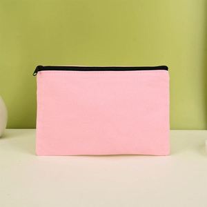 Bolsa de Lona con Logotipo Personalizado, Regalo Promocional, Estuche para Lápices con Cierre Colorido para la Escuela y la Oficina - Product Image 3