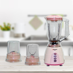 Mixeur ménager multifonction 3 en 1 de grande capacité Mixeur à jus & Smoothie Maker avec choop et broyeur - Product Image 1