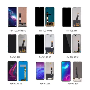 Original Brand New SOP8 TCL A10 Lcd 7plus Screen Back Housing With Small Parts For TCL 20 Pro 5G T781 L10 306 6102H 305 30V 30E