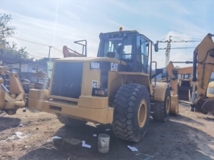 Cargadora de Ruedas Caterpillar 966H Usada con Chasis Articulado y Alta Capacidad de Carga para Apilamiento de Materiales - Product Image 4