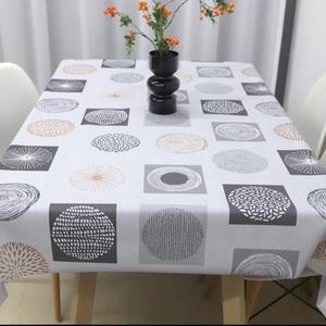 Boen fiore di plastica <span class=keywords><strong>tovaglia</strong></span> floreale da tavolo Runner <span class=keywords><strong>tovaglia</strong></span> plastica rotolo di copertura in PVC - Product Image 2