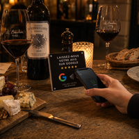 Carte NFC personnalisée XYT pour avis Google, puce NTAG213, RFID 13,56 MHz, carte PVC programmable avec code QR pour les réseaux sociaux et les entreprises