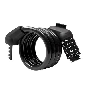 Antivol universel en alliage pour moto et vélo, avec anneau en cuir, antivol à code robuste pour VTT et batterie de voiture électrique - Product Image 5