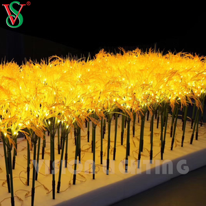 Lumières insérées extérieures de motif de fleur de blé de la lumière LED de sol pour l'affichage de parc de jardin - Product Image 5