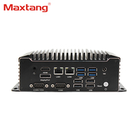 Maxtang Whiskey Lake-U IXWL -35 Mini PC le plus récent avec processeur Quad Core Inel I3 I5, compatible Win7/8/10 32/64 bits, Linux 32/64 bits