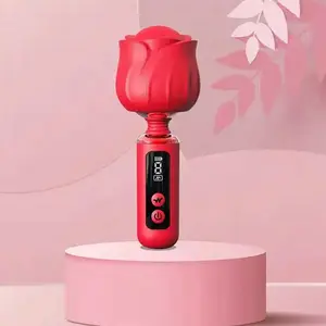 2024 neues design frau sexy massagegerät klitoris g-punkt weiblicher roter vibrator sexspielzeug mit box rosa vibration erwachsenenprodukte