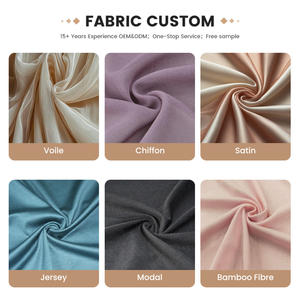 ダイヤモンドシフォンベビー用シートエスニックバンダナプリントヒジャーブイスラム教徒スカーフショール工場カスタマイズデザインサイズロゴパッキング - Product Image 3