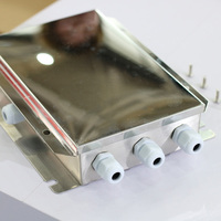 Boîtier de jonction NIIT série GA 6 voies en acier inoxydable 304, boîtier supérieur miroir en acier inoxydable, précision 1 mm pour cellule de pesage de balance