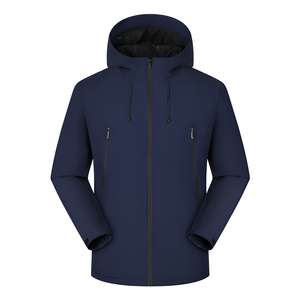 Chaqueta cortavientos al por mayor, chaqueta softshell de poliéster de 300 g/m², chaqueta deportiva con logotipo personalizado para marcas de ropa estadounidenses - Product Image 1