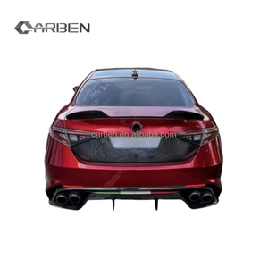 Le becquet arrière en fibre de carbone est compatible avec la mise à niveau <span class=keywords><strong>Alfa</strong></span> Romeo Giulia <span class=keywords><strong>GTA</strong></span>. - Product Image 4