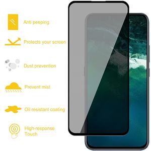 Hoàn Toàn Bao Phủ Tất Cả Keo 9 H Chống-Spyware Sự Riêng Tư 2.5 D Chống Vân Tay Tempered Glass Bảo Vệ Màn Hình Iphone 11 12 13 Pro - Product Image 2