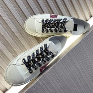 Baskets décontractées tendance rétro de créateur en cuir véritable camouflage, légères, à lacets et à enfiler, pour femme, personnalisées, de luxe, confortables et anti-choc - Product Image 2