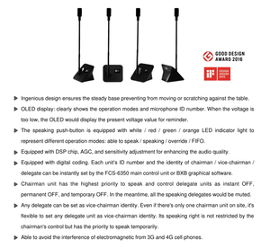 Système de caméra de conférence à double microphone pour des réunions hybrides conviviales - Product Image 2