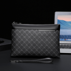 Bolso de Mano Ejecutivo para Hombre, de Alta Calidad, con Ranuras para Tarjetas, Ligero, con Correa de Muñeca Extraíble de PU Impermeable - Product Image 2