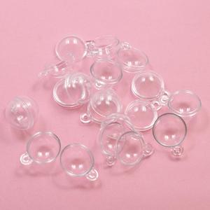 Boule en plastique transparent ornements porte-clés bricolage bombe de bain moule décor arbre de noël et boule décorative ornement à remplir - Product Image 2