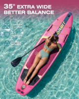 Planche de paddle gonflable de 11'6"*35"*6" pour le tourisme, vente en gros, directement de l'usine, planche de surf ISUP, planche de paddle SUP