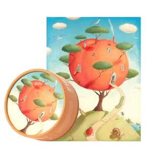 Mideer MD3275 mini Puzzle serie di artisti per bambini Puzzle -Peach Paradise jigsaw puzzle