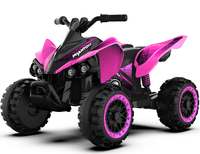 Quad électrique pour enfants 24V 100W*2 moteurs, démarrage progressif, roues EVA, phare, klaxon, batterie, jouet à conduire pour 3-8 ans