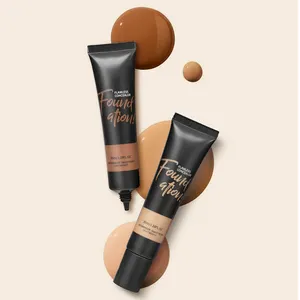 Full Matte Cover Liquid Foundation Lightweight Smoothly Cruelty Free Waterproof Private Label Make Up Matte Foundation 45g